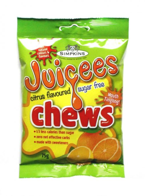 JUICEES Sugar Free Citrus Fruit Chews