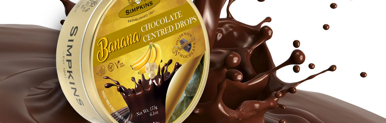 Chocolate Centred Banana Drops